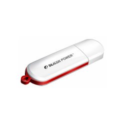 Silicon Power 32Gb LuxMini 320 SP032GBUF2320V1W USB2.0 белый